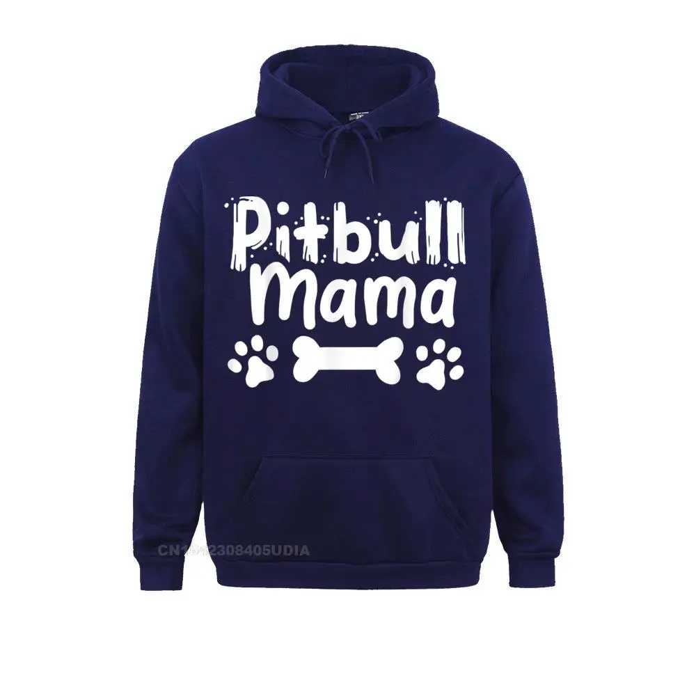 Pitbull Mama Dog Mom Dog Lover Gift T-Shirt__B10137 Long Sleeve Hoodies Summer/Fall Men's Sweatshirts Print Sportswears Dominant Pitbull Mama Dog Mom Dog Lover Gift T-Shirt__B10137navy