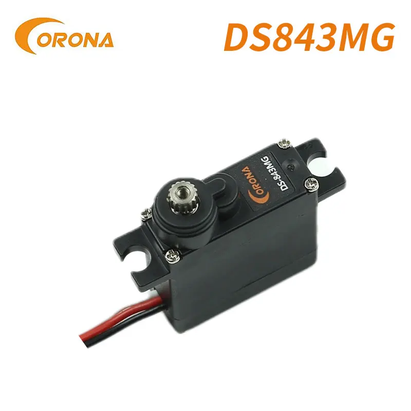 Цифровой Микро Сервопривод Corona DS843MG с высоким крутящим моментом 4 8 кг/8 5