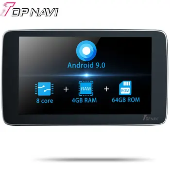 

TOPNAVI Octa Core Android 9.0 Car GPS Navigation For Mecerdes Benz C GLC V CLS 2014 2015 2016 2017 Stereo NO DVD 9 Inch 2 Din