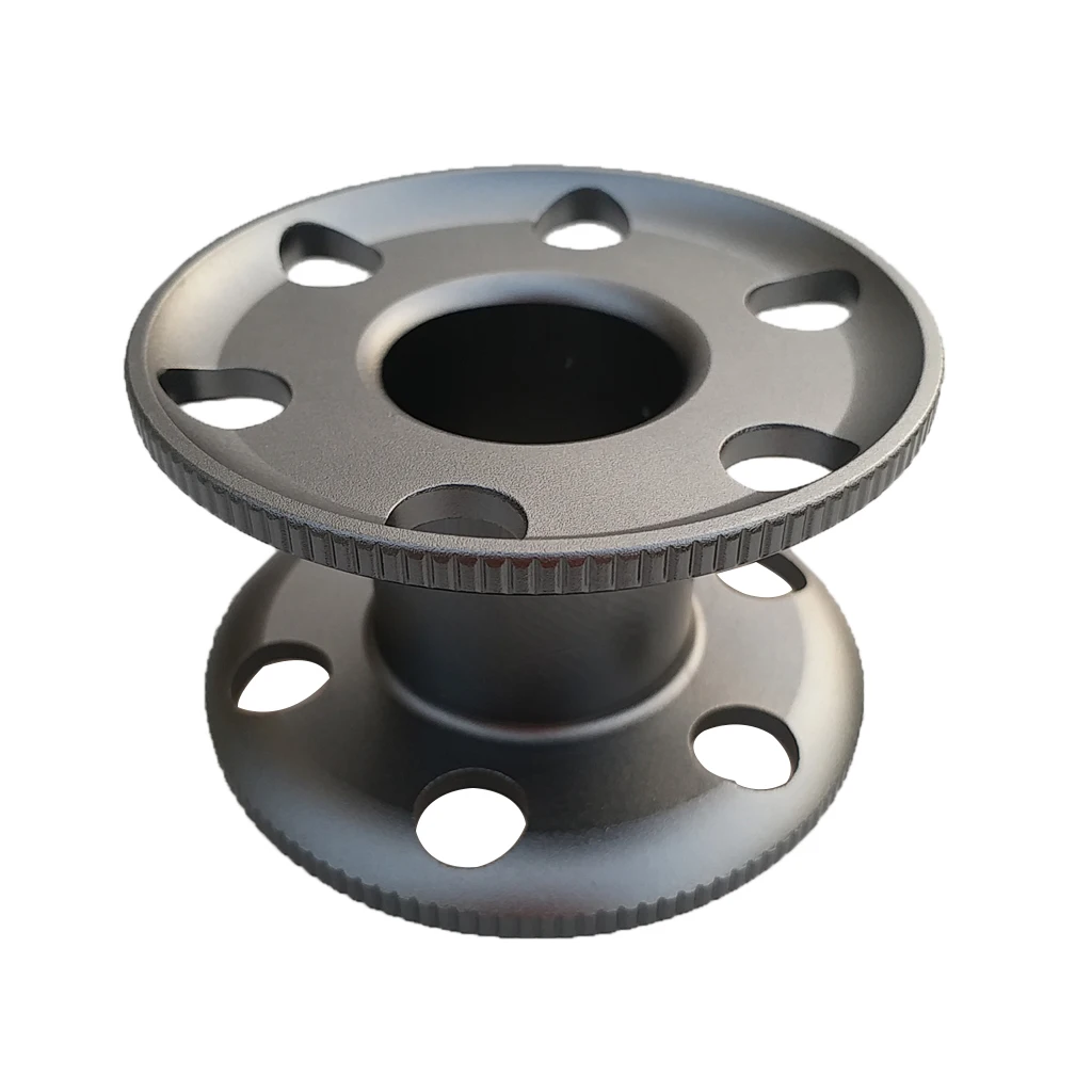 Durable Aluminum Alloy Cave and Wreck Scuba Diving Finger Spool Reel without Line