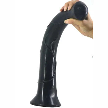 FAAK 16.9 Inch huge big dildo super long dildos animal horse dildo sex toys for women big fake penis lesbian masturbate flirting 3