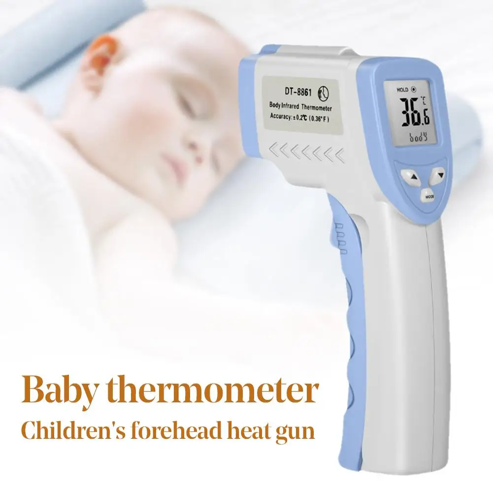 

Baby Digital LCD Display Accurate Non-contact IR Infrared Forehead Thermometer