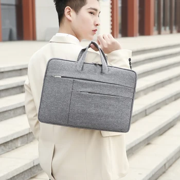 

Brand Men's Bags Luxury Nylon Laptop Bag Shoulder Bags Big capacity Computer Shoulder Bag Male Handbags 2020 Designer Tote Bag