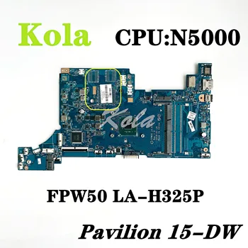 L51988-601 L51988-001 para HP Pavilion 15-DW 15-DW0081 placa base de computadora portátil FPW50 LA-H325P con N5000 CPU DDR4 placa base 100% de prueba