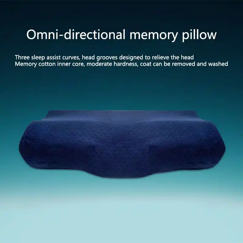 Vip Healthcare Butterfly Shaped Memory Foam Pillow Ergonomic