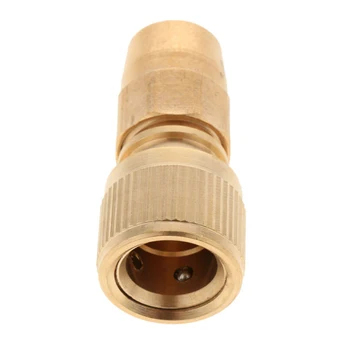 

2Pcs Connector For Garden Water Hose Expandable Repair Tool Home Garden Solid Brass Construction Nozzle