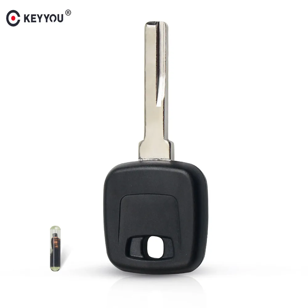 

KEYYOU Transponder Key Case For VOLVO S40 V40 850 960 C70 S70 V7 D30 XC70 XC60 V70 1999-2004 Replacem Car Key Shell ID48 Chip