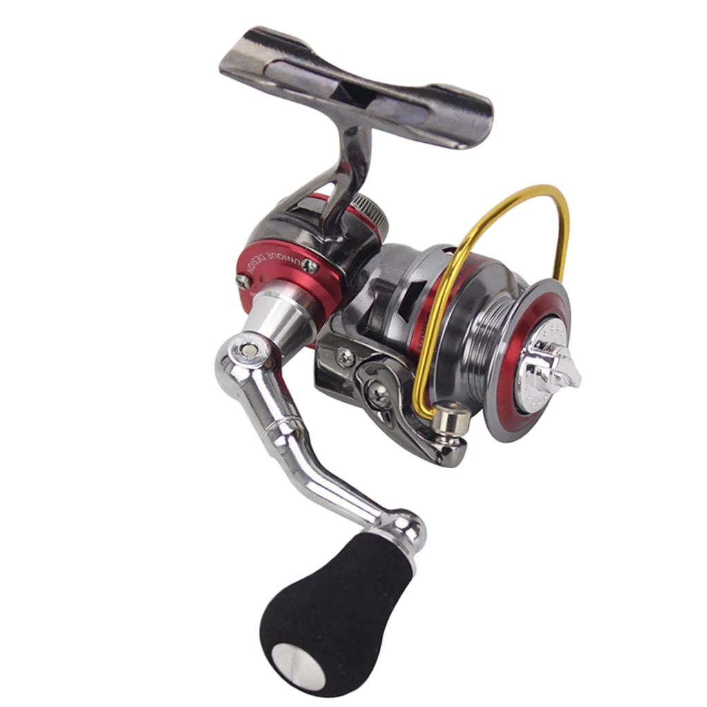 Smooth Mini   Fishing Reel Ultra Light High Strength Fishing Tackles Freshwater Ice Fishing Reel 5.0:1 8 lb
