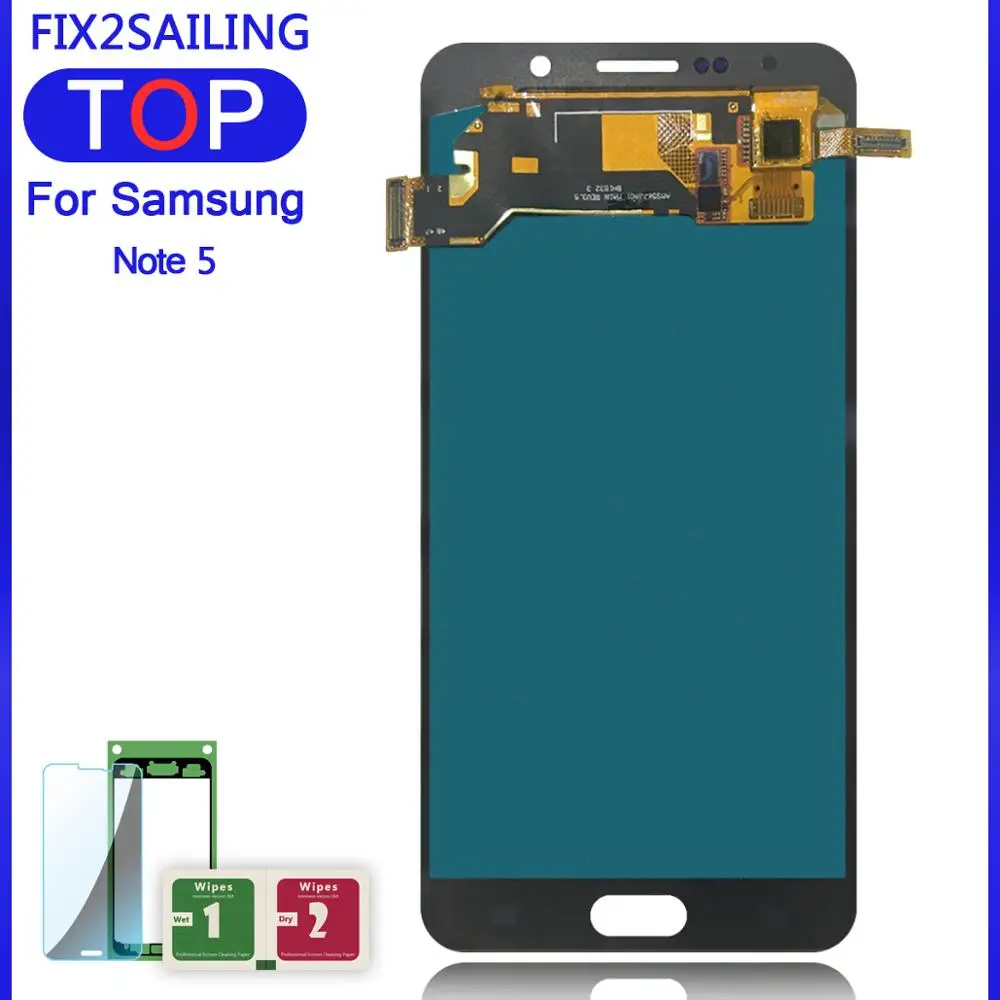 Для Samsung Galaxy Note 5 N920T N920A N920I N920G Super AMOLED N9200 LCD 100% протестированный кодирующий