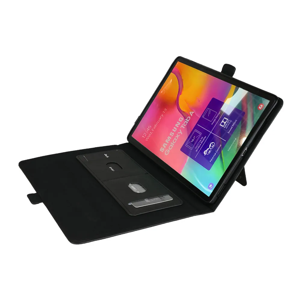 Для Samsung Galaxy Tab A 10,1 T510 T515 чехол смарт-кошелек с отделением для карт тонкий кожаный чехол с подставкой горячий# G20