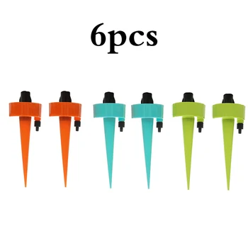 

6pcs/set Auto Drip Irrigation Watering System Automatic Watering Spike for Plants Flower Indoor Household Waterers Bottle