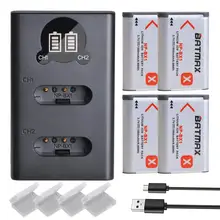 1860mAh NP-BX1 NP BX1 Batterie + LCD USB Chargeur de Type C pour Sony DSC RX1 RX100 M3 M2 RX1R WX300 HX300 HX400 HX50 HX60