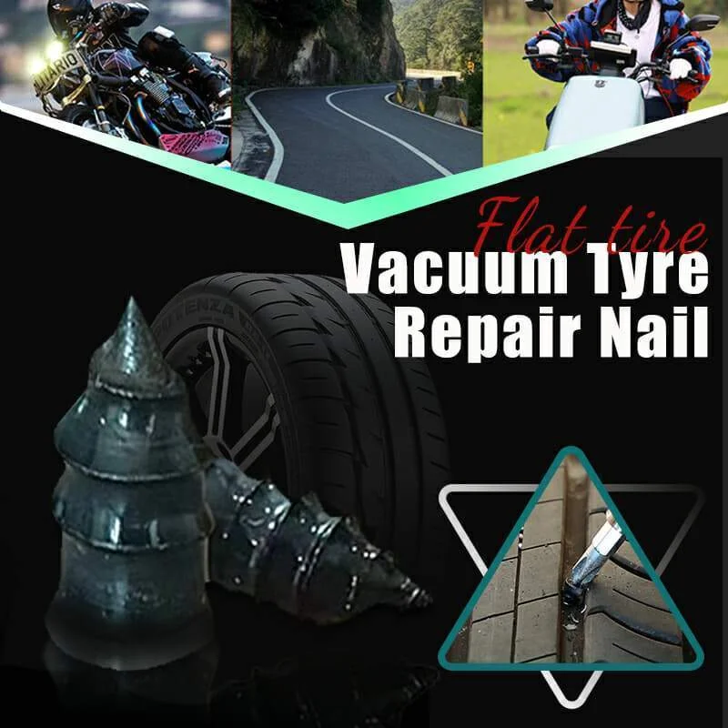 

Vacuum Tyre Repair Nail For Motorcycle Tubeless Tyre Repair Rubber Nails Self-tire Repair Tire Film Nail Size S/L