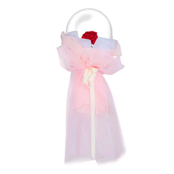 

LED Balloon Rose Romantic Ball Shape Flowers For Valentines Day Graduation Gift Birthday Party Decoration Wedding Supplies