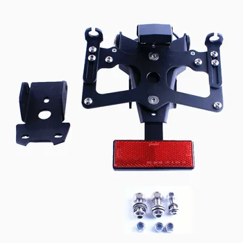 

1 Set Motorcycle Fender Eliminator License Plate Bracket with LED Holder Kit For Honda CB650F 2014 2015 2016 Motor Accessories