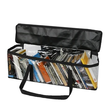 

PVC Protective Cover CD Storage Bag Storage Bags Transparent Transparent CD Storage Bag 600D Oxford Cloth PVC DVD Storage Bags