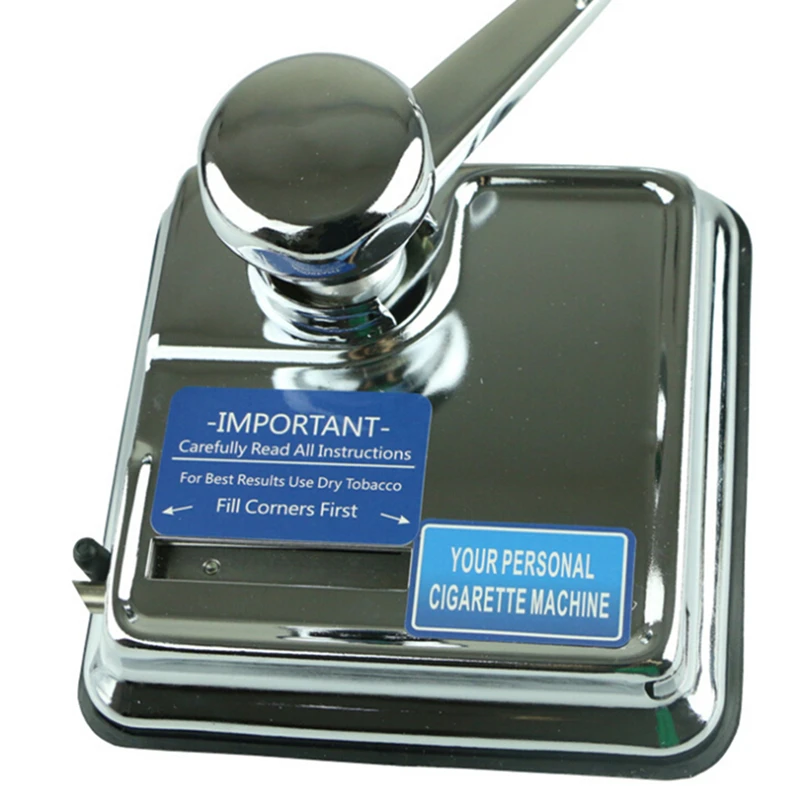  Portable cigarette machine push-pull metal manual case pusher smoking accessories cigarette rolling