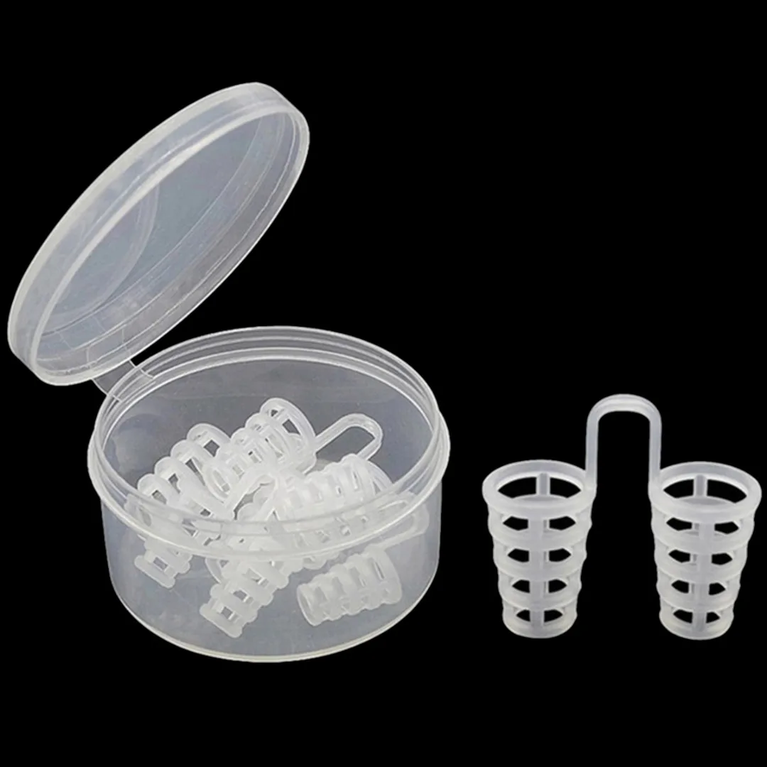 Mayitr 4Pcs Snoring Anti Snore Nasal Dilators Breathe-Easy Stop Cones Congestion Aid Sleep Relieve Snore Device For Health Care