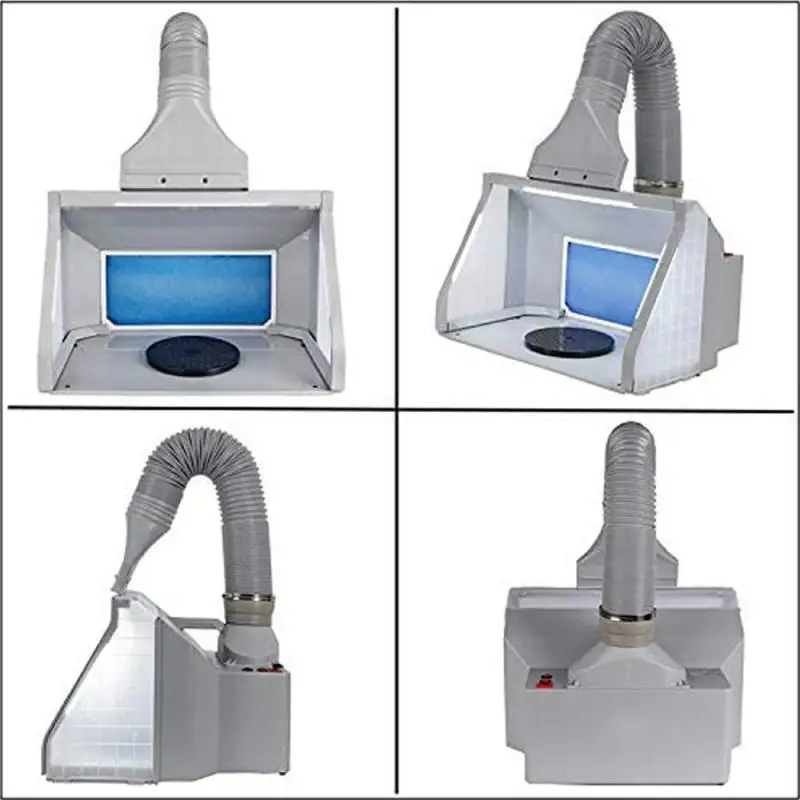 Upgraded 240V Exhaust Fan Model Spray Paint Color Workbench Spray Paint Fan Mist Suction Device