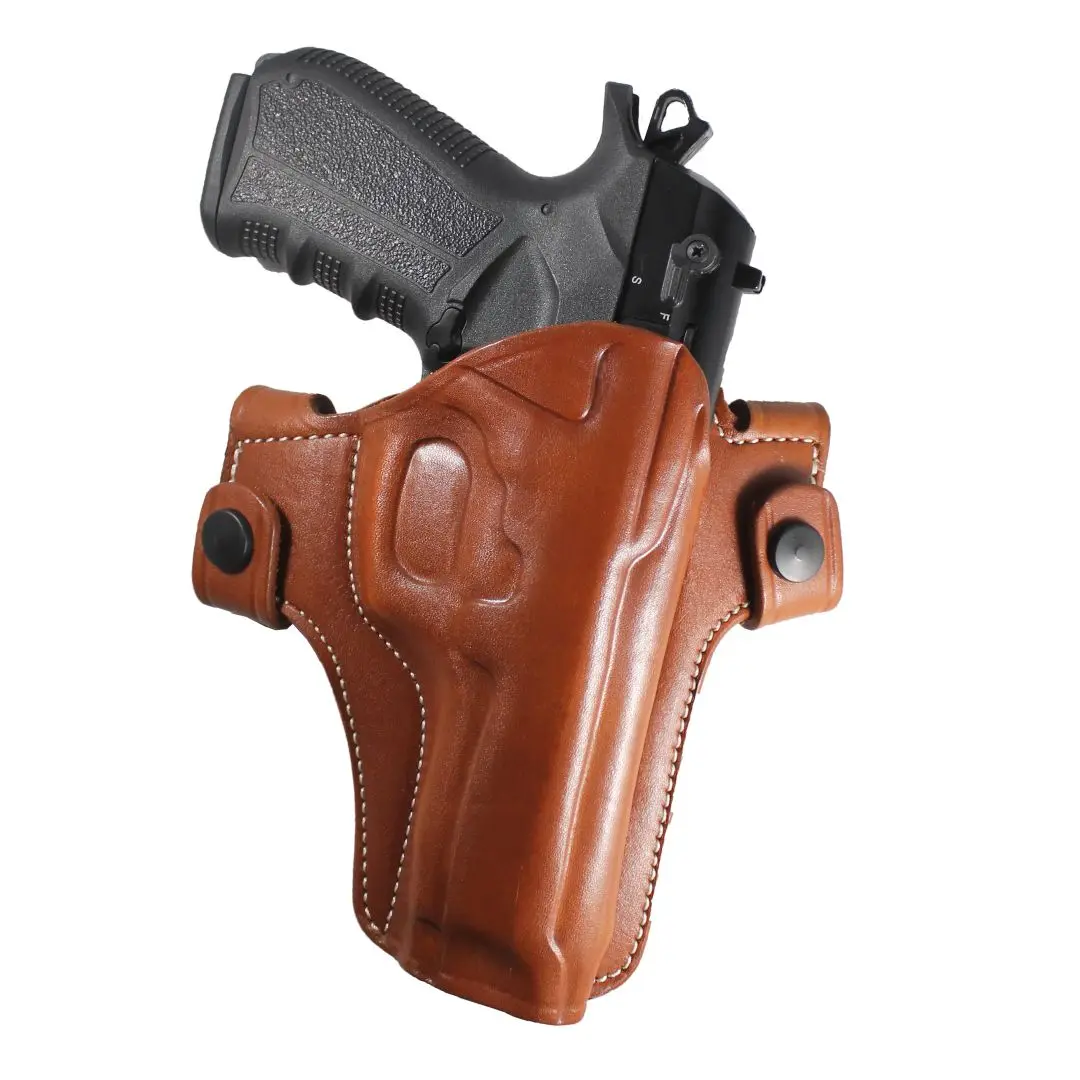 YT HOBBY Walther P99 натуральная кожа OWB два слота для ремня с ремешком скрытый ручной