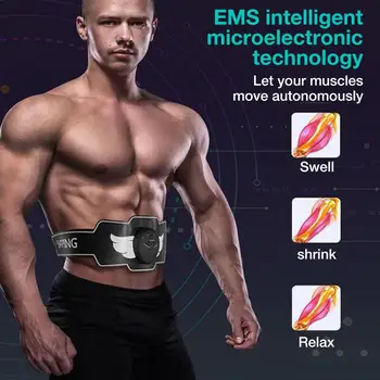 

1Set Smart Muscle Exerciser Multifunctional Durable Abdominal Household Fitness Equipment For Weight Loss And Entertainment