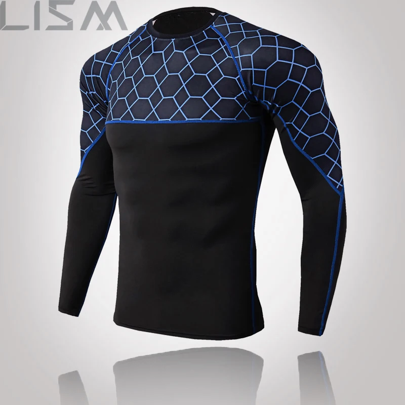 long johns target Men's Quick-Drying Thermal Underwear Suit Running Compression Sports Suit Basketball Clothes Gym Fitness Jogging Sportswear long johns for men