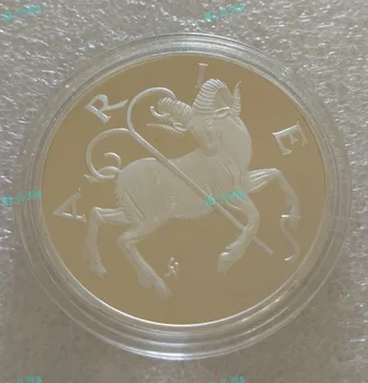 

The New American Version of the 12 Constellation Ariesplated Coin Commemorative Coin Badge Medal Collection Best Gift