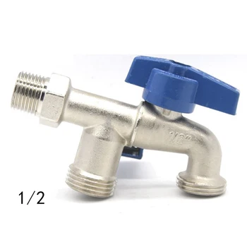 

single handle washing machine shutoff valve washing machine valve replacement 3 way valve water with butterfly handles brass 1/2