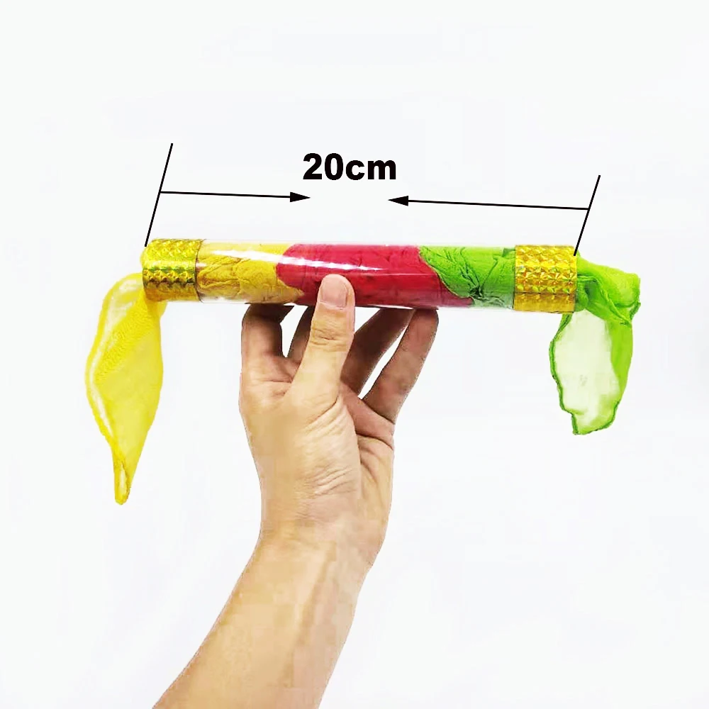 Связанные шелковые трубки сценические Волшебные трюки Magia Magie Trick Toy|trick toys|trick