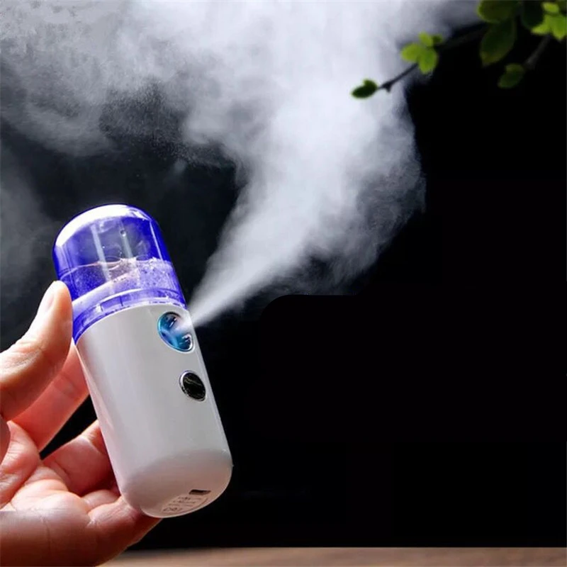 Mini Nano USB Facial Sprayer Vaporizer Humidifier Moisturizing Anti-aging Wrinkles Women Beauty Skin Care Rechargeable Battery |