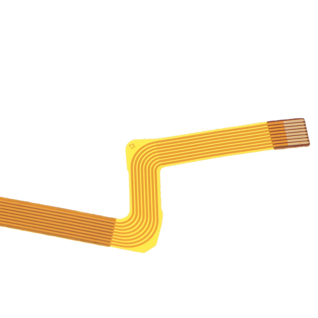 1 Piece Lens Aperture Shutter Flex Cable Cord for Canon EF-S 18-55mm f/3.5-5.6 I/II Camera Fix Parts - 1st Generation (Gold)
