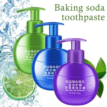 

1 Pcs Toothpaste Baking Soda Stain Removal Whitening Toothpaste Fight Bleeding Gums Teeth Whitening Cleaning Toothpaste