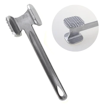 

Aluminum Alloy Loose Tenderizers Meat Hammer Duplex Meat Tenderizer for Kitchen Tools
