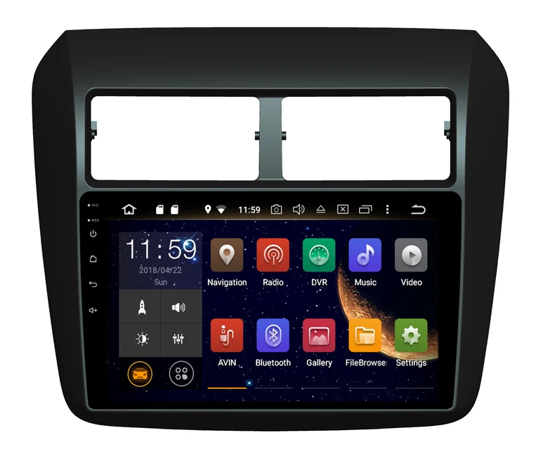 4G ram 64G rom Android 9,0 Автомобильный gps мультимедийный плеер для Toyota Wigo Daihatsu Ayla 2012-Автомобильный Аудио Стерео Авторадио