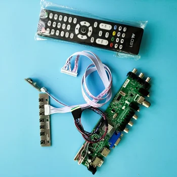 

Kit For LP133WH2-TLN4/LP133WH2-TLL2 screen Signal digital LED USB VGA TV Panel DVB-T2 controller board HDMI AV 1366X768 remotr