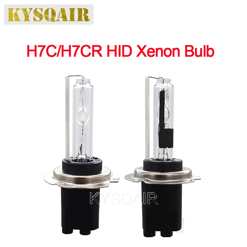 35 Вт 55 ксеноновая H7C H7CR HID лампа 4300K 5000K 6000K 8000K металлическое Базовое покрытие
