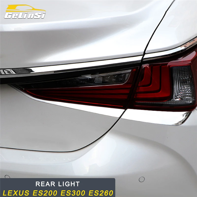 GELINSI Автомобиль Стайлинг лампа для фары заднего света крышка обрезная рамка внешние аксессуары для Lexus ES ES200 ES300 ES260