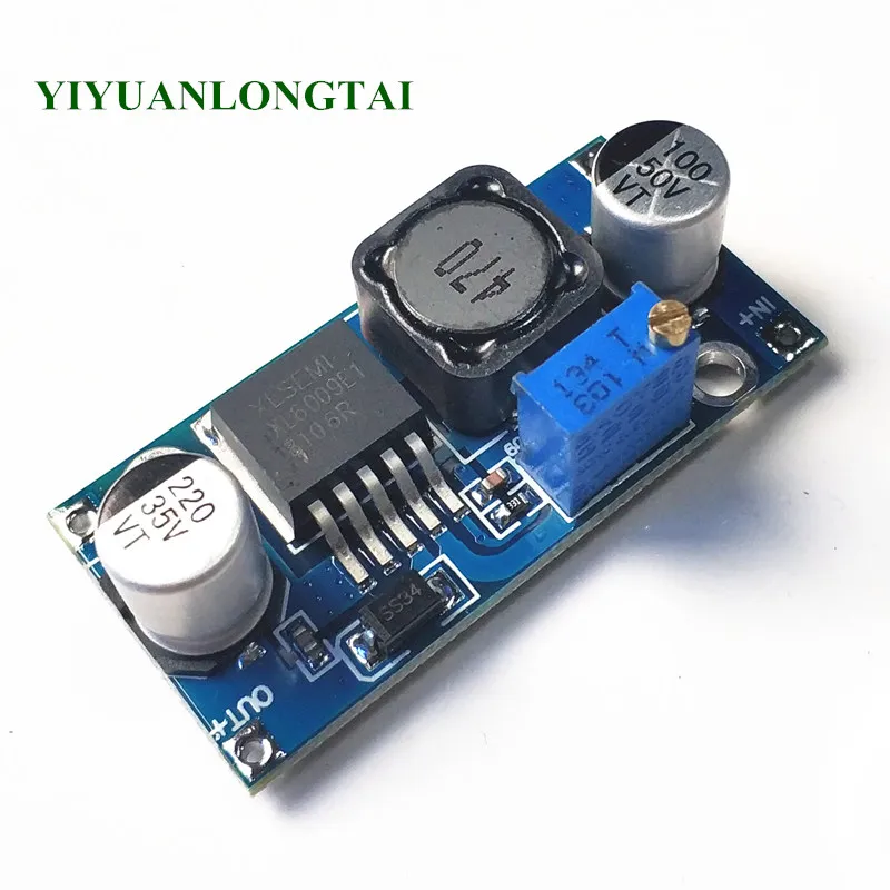 

1pcs DC-DC Adjustable Step-up boost Power Converter Module XL6009 Replace LM2577