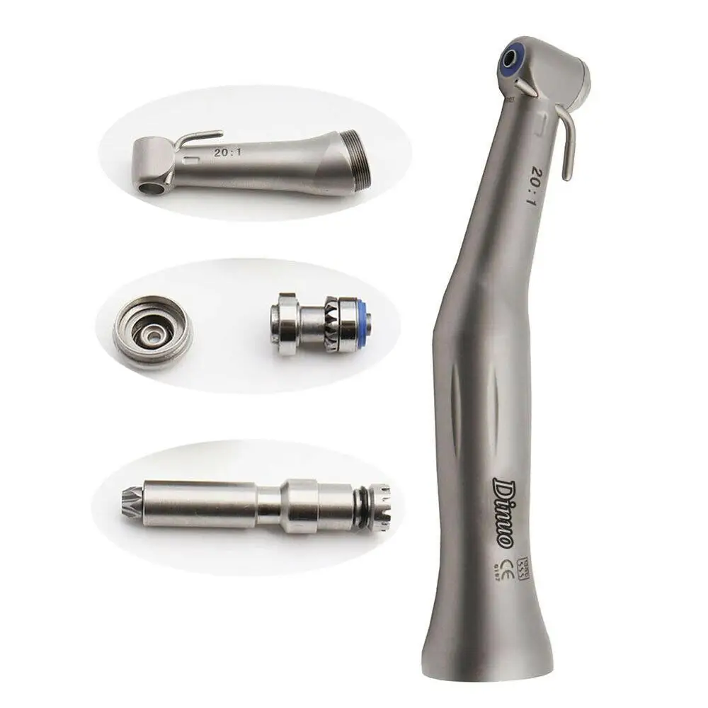 

Dentist Kit Dentistry Dental 20:1 Contra Angle Slow Speed Handpiece Implant Micromotor NSK SMAX PolishIing Whitening Tool