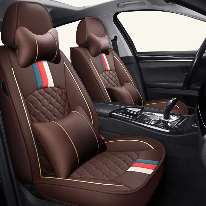 

Новинка кожаный чехол на автомобильное сиденье для Dacia Duster Sandero Logan DODGE Challenger Ram Rampage Caliber Nitro NEON Caravan Journey