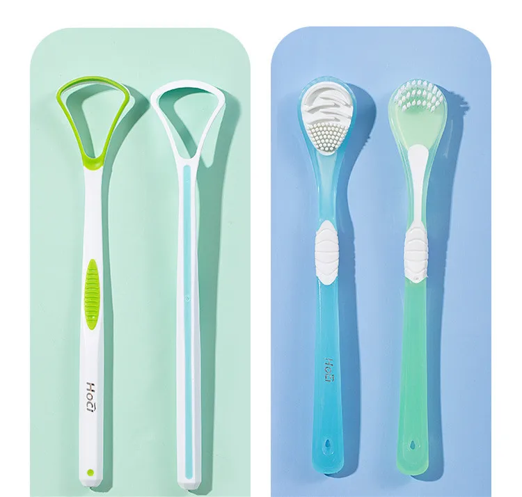 Zunge Schaber Reiniger Zunge Schaber Pinsel Zu Entfernen Zunge Beschichtung Oral Hygiene Pflege Oral Reinigung für Erwachsene Kinder – Detail 4