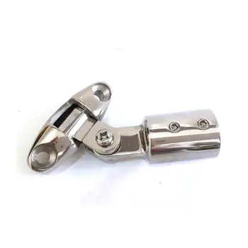 

Marine Stainless Steel Hardware Parts Deck Seat Hinge With Extended Double Top Silk Cap Set Yacht Accessories