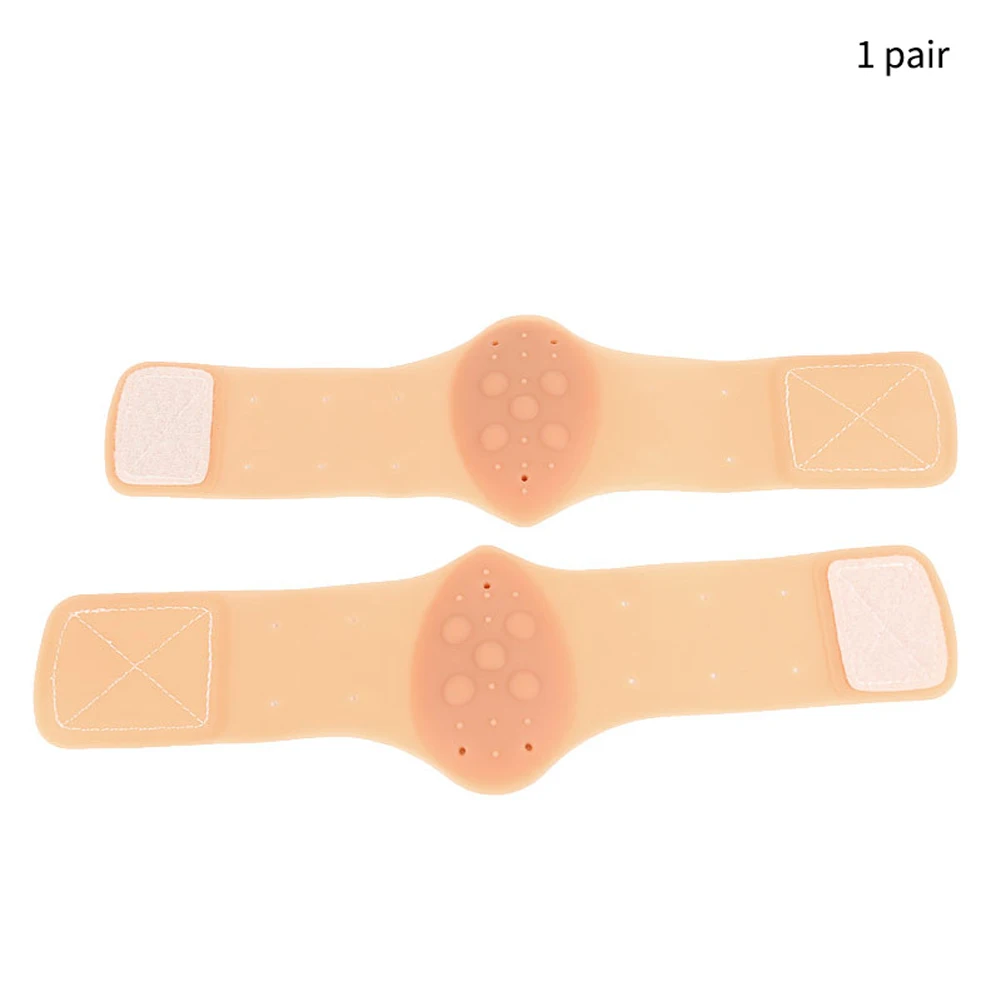 

1 Pair Relieve Stress Shock Absorption Reusable Foot Care Silicone Corrective Washable Soft Bandage Pads Arch Support Protection