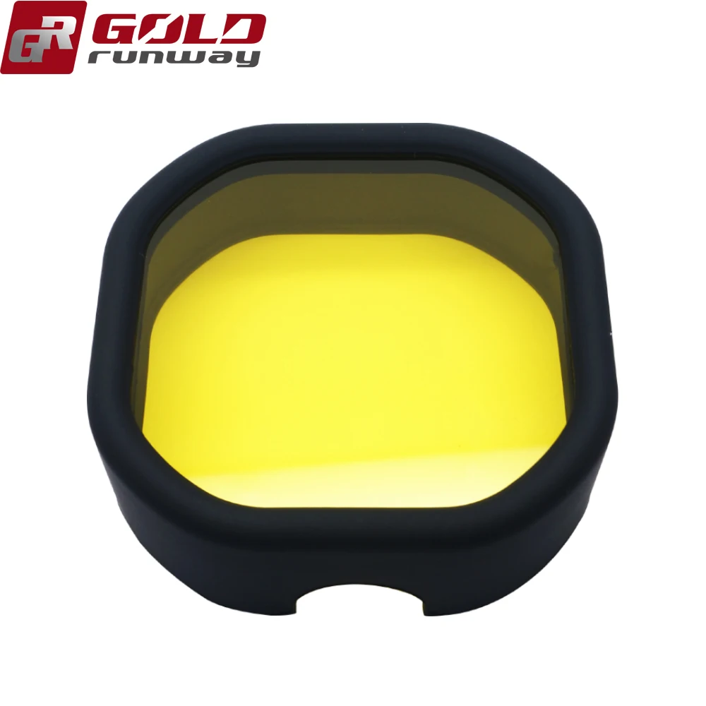 GOLDRUNWAY желтый прозрачный Lense Slip-on чехол Набор для GR-40X GR-X4 огни