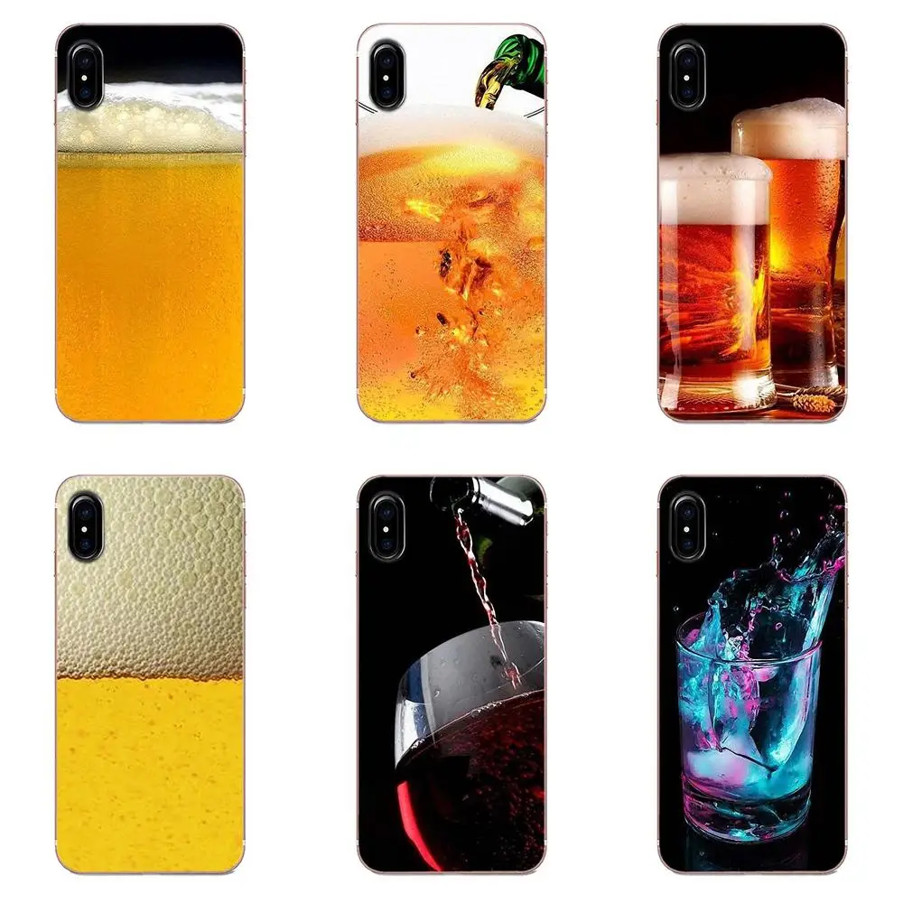 For Galaxy Note 10 A10E A10S A20S A30S A40S A50S A6S A70S A730 A8S M10S M30S Lite Plus Soft Fashion Beer A Glass Of Summer | Мобильные