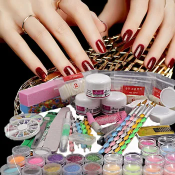 

Affordable Nail Art Beginner Tool Set DIY Combination 50 Piece Nail Glitter Tool Belt 500PC X#3