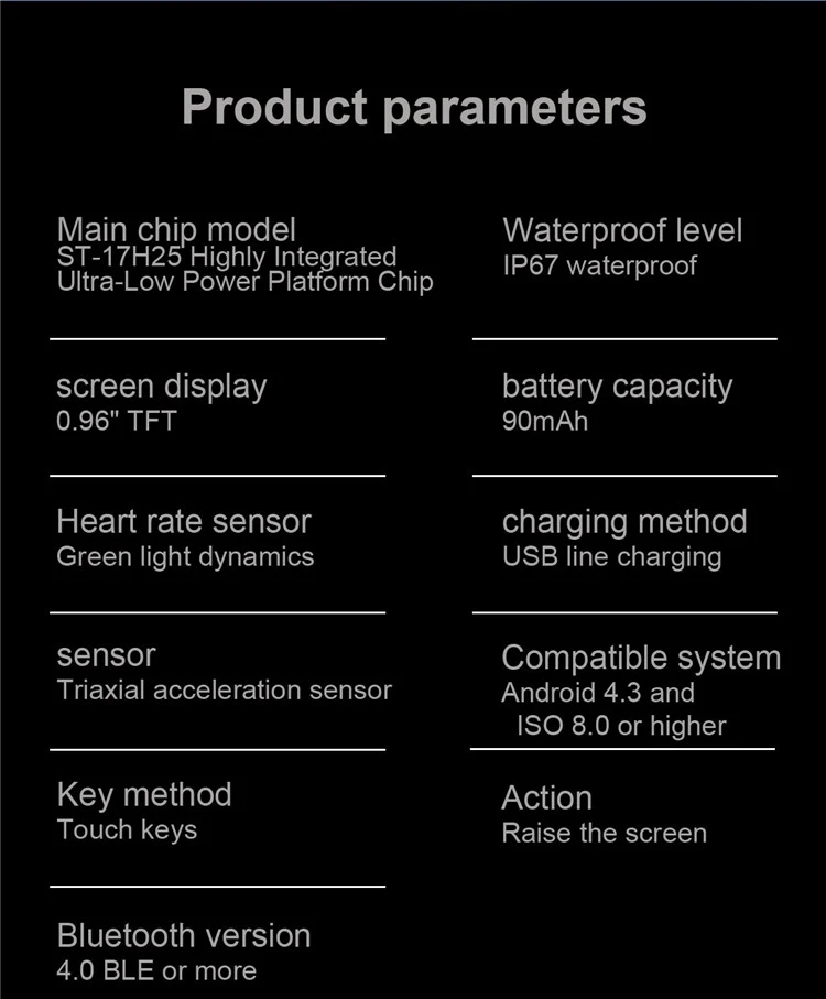 115 плюс смарт-браслет пульсометр Монитор артериального давления Смарт-часы мужские фитнес-трекер Smartband браслет для IOS Android