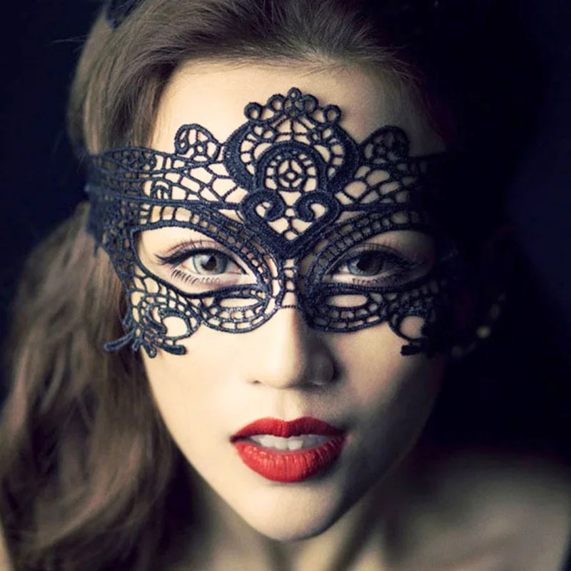 2017 New Sex Dancing Party Eye Mask Ball Lace Mask Girls Catwoman Masquerade Cat Halloween Fancy Dress Costume