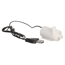 

1pc USB Micro Silent Water Pump 3/5/6V Dual-Purpose For Fish-Tank Fountains