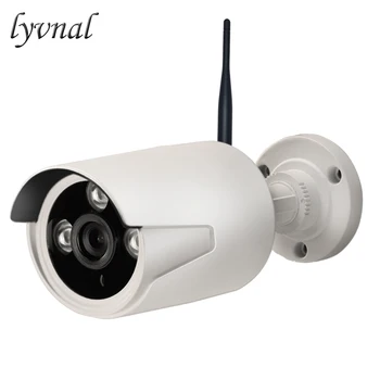 

LYVNAL sony 1080p ip camera wifi 2mp wireless bullet camera with sd tf card slot p2p onvif bullet waterproof ir 30m